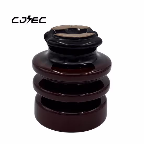 Высокое качество электроустановки сферического типа 11кв контактный фарфоровый изолятор